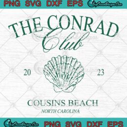 The Conrad Club 2023 SVG - Team Jeremiah SVG - The Summer I Turned Pretty TV Series SVG PNG EPS DXF PDF, Cricut File