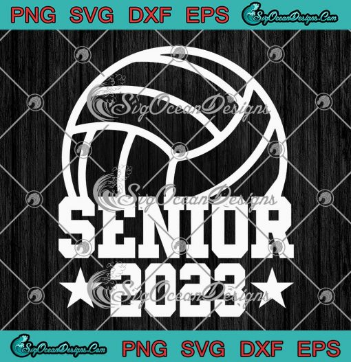 Volleyball Senior 2023 Gaming SVG - Class Of 2023 Graduation SVG PNG ...