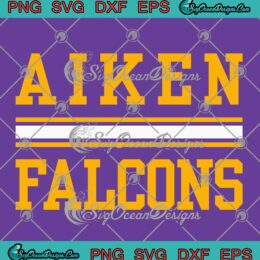 Aiken Falcons Football SVG - Aiken High School Falcons SVG PNG EPS DXF PDF, Cricut File