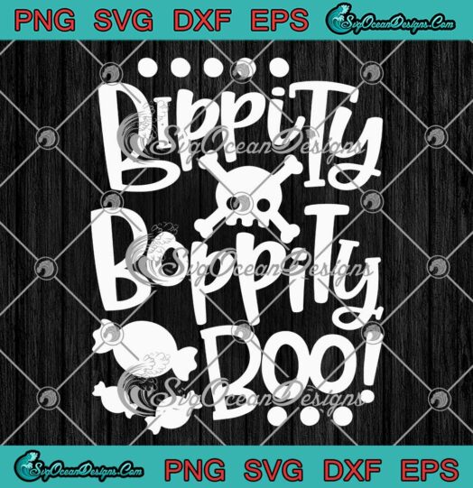 Bippity Boppity Boo Halloween Funny SVG - Trick Or Treat Halloween SVG PNG EPS DXF PDF, Cricut File
