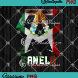 Canelo Alvarez Mexico Flag PNG - Saul Alvarez Boxing Champ PNG JPG Clipart, Digital Download