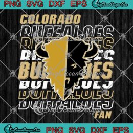Colorado Buffaloes Football Fans SVG - Colorado Buffaloes 2023 SVG PNG EPS DXF PDF, Cricut File