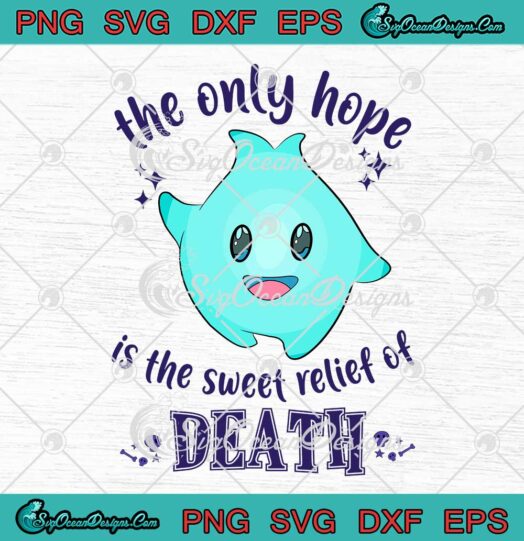 Cute Luma Star Super Mario SVG - The Only Hope Is The Sweet Relief Of Death SVG PNG EPS DXF PDF, Cricut File