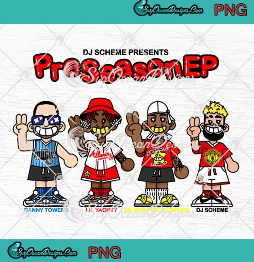 DJ Scheme Presents Preseason Ep PNG - Stream DJ Scheme PNG JPG Clipart, Digital Download