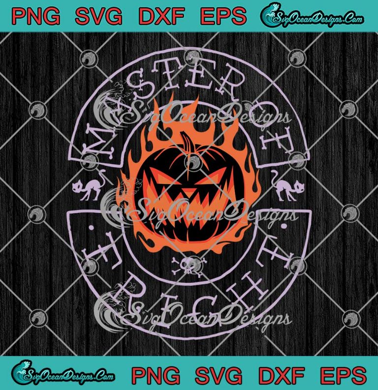 Flamed Pumpkin Master Of Fright SVG - Disney The Nightmare Before Christmas SVG PNG EPS DXF PDF, Cricut File