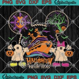 Halloween On The High Seas SVG - Disney Cruise Halloween SVG PNG EPS DXF PDF, Cricut File