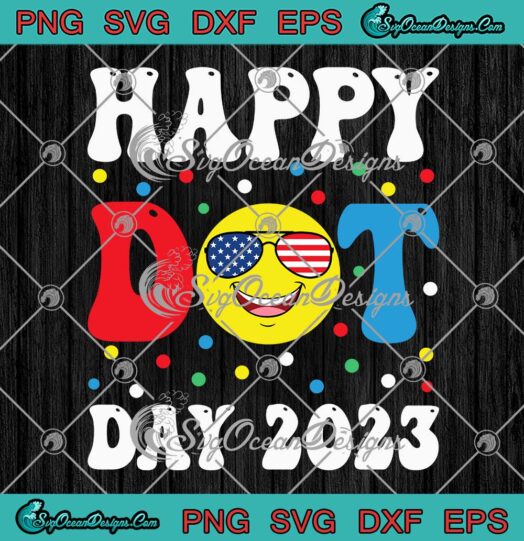 Happy Dot Day 2023 SVG - International Dot Day Kids Youth Boys SVG PNG EPS DXF PDF, Cricut File