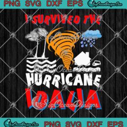 I Survived The Hurricane Idalia SVG - 2023 Trendy Hurricane Idalia Survivor SVG PNG EPS DXF PDF, Cricut File