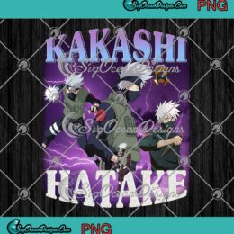 Kakashi Hatake Graphic Art PNG - Naruto Anime Naruto Shippuden PNG JPG Clipart, Digital Download