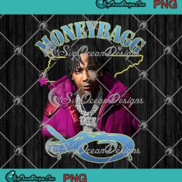 Moneybagg Yo Rap Rapper PNG - Moneybagg Yo Vintage 90s Y2K Style PNG JPG Clipart, Digital Download