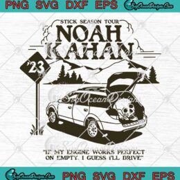 Noah Kahan Stick Season Tour 2023 SVG - Noah Kahan Vintage SVG PNG EPS DXF PDF, Cricut File