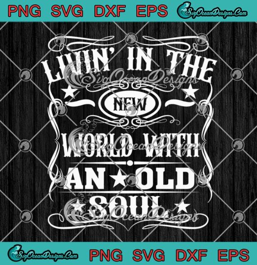 Oliver Anthony Country Music SVG - Vintage Living In A New World SVG ...