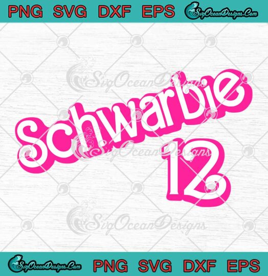 Schwarbie 12 Barbie Kyle Schwarber SVG - Philadelphia Phillies MLB Baseball SVG PNG EPS DXF PDF, Cricut File