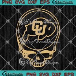Skull University Of Colorado Buffaloes SVG - Steal Your Face 2023 SVG PNG EPS DXF PDF, Cricut File