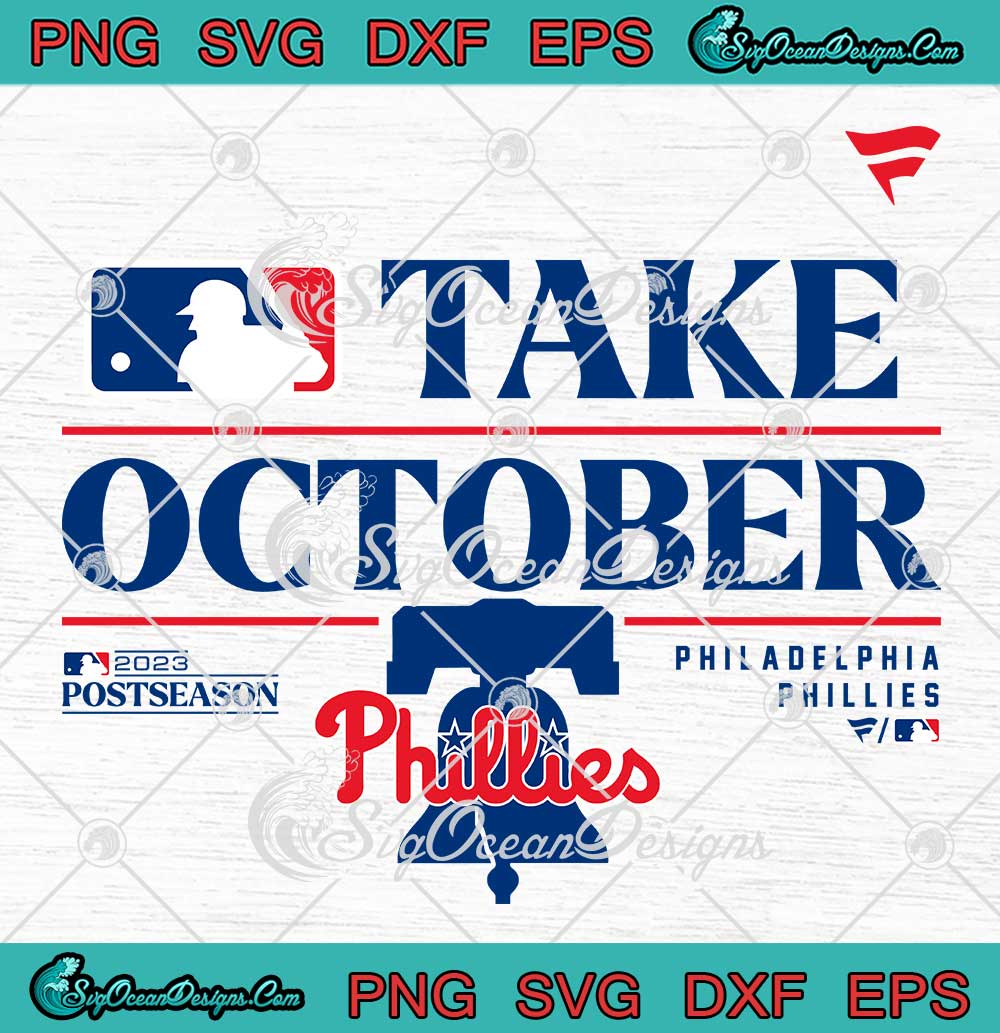 phillies red october svg