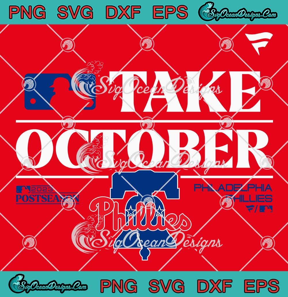 red october phillies svg