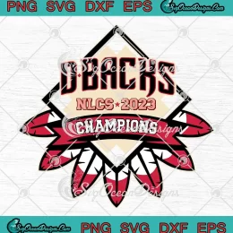 D-Backs NLCS 2023 Champions Vintage SVG - Arizona Diamondbacks SVG PNG EPS DXF PDF, Cricut File
