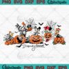 Disneyland Skeleton Characters SVG - Mickey And Friends Spooky Season SVG PNG EPS DXF PDF, Cricut File