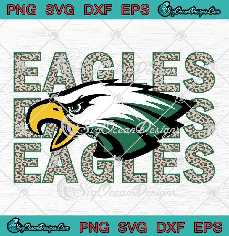 Eagles Mascot Football SVG - Philadelphia Eagles 2023 SVG PNG EPS DXF ...