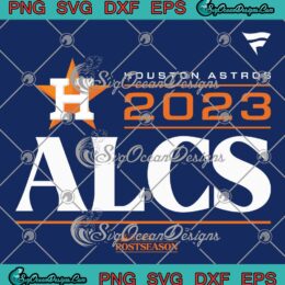 Houston Astros 2023 ALCS SVG - Division Series Winner Postseason 2023 SVG PNG EPS DXF PDF, Cricut File