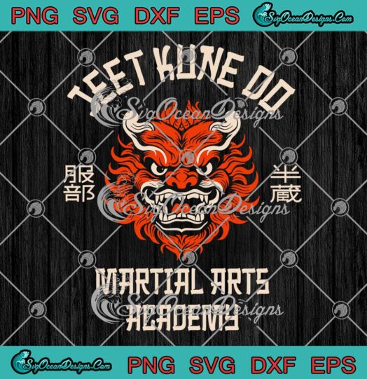 JKD Martial Arts Academy SVG - Jeet Kune Do SVG PNG EPS DXF PDF, Cricut File