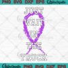 Just Wait In The Truck SVG - Purple Ribbon SVG - Cancer Awareness Day SVG PNG EPS DXF PDF, Cricut File