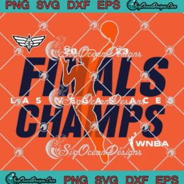 Las Vegas Aces 2023 SVG - WNBA Finals Champions Signature SVG PNG EPS DXF PDF, Cricut File