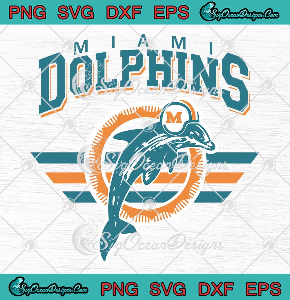 Miami Dolphins NFL Football SVG - Miami Dolphins Game Day SVG PNG EPS ...