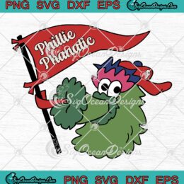 Philadelphia Phillies Phanatic 2023 SVG - Philadelphia Phillies Mascot SVG PNG EPS DXF PDF, Cricut File