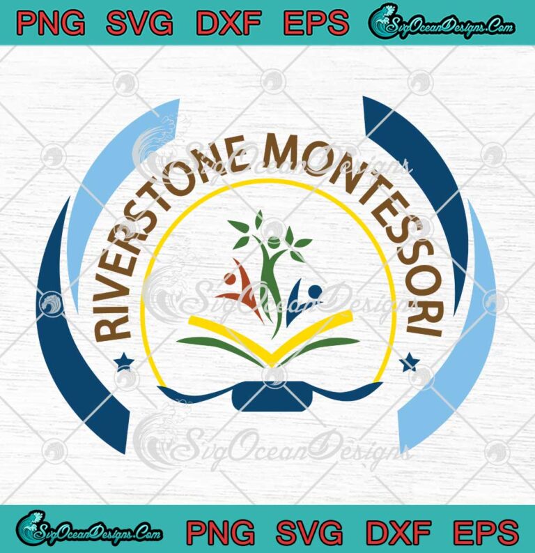 Riverstone Montessori SVG - Riverstone Montessori Academy SVG PNG EPS DXF PDF, Cricut File