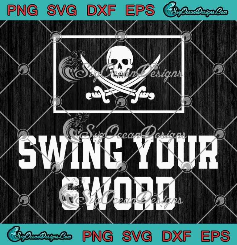Swing Your Sword Joey McGuire SVG - Texas Tech Red Raiders Football SVG PNG EPS DXF PDF, Cricut File