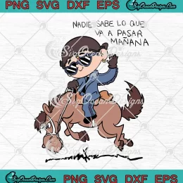 Bad Bunny New Album 2023 SVG - Nadie Sabe Lo Que Va A Pasar Manana SVG PNG EPS DXF PDF, Cricut File