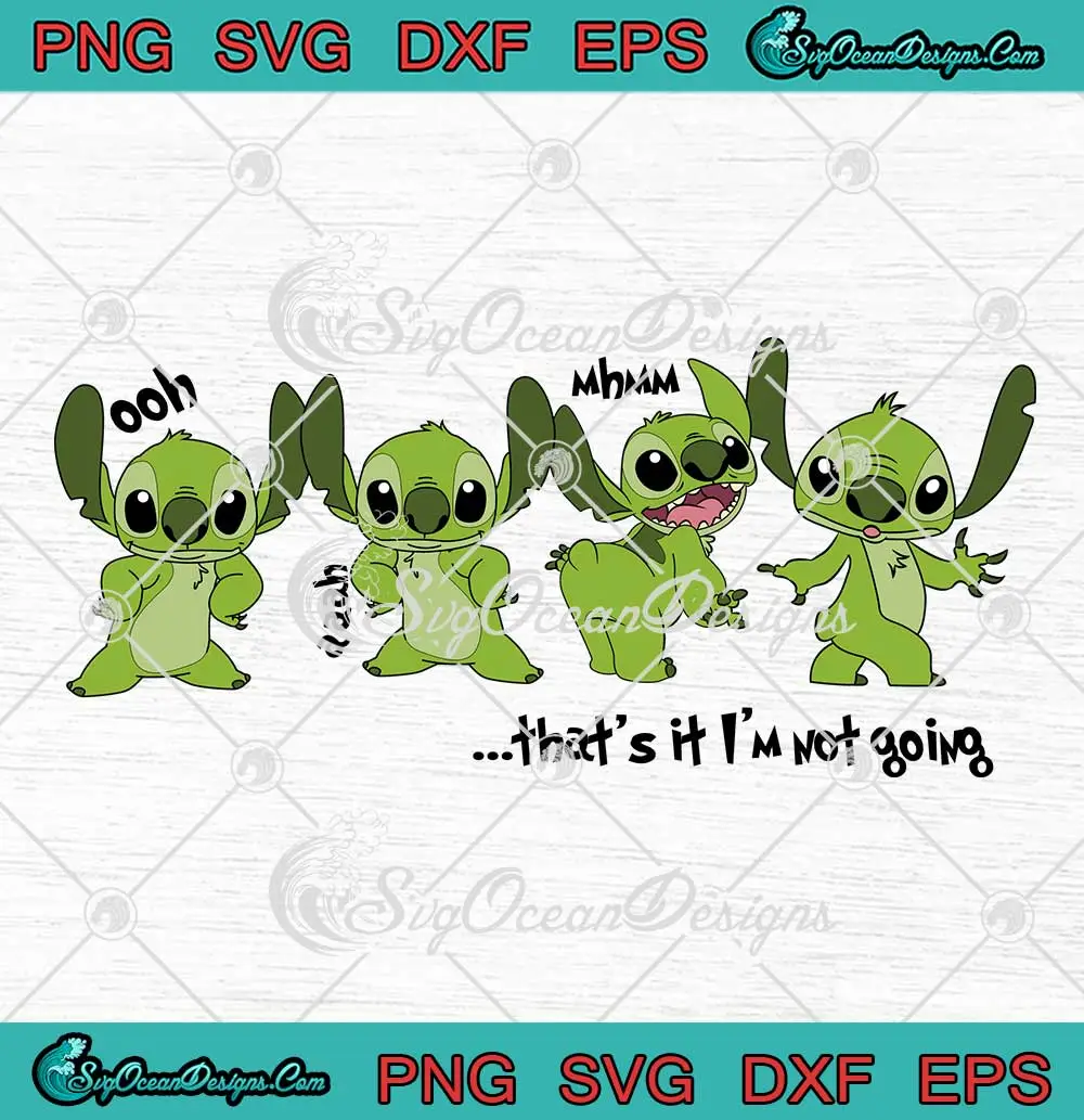 Cute Stitch Grinchy On The Inside SVG