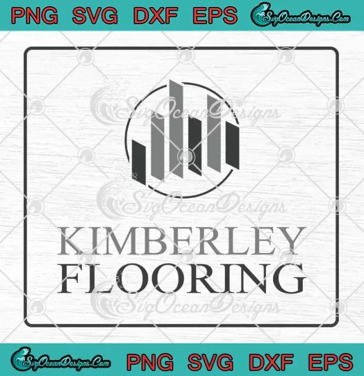Kimberley Flooring Logo SVG PNG, Cricut File