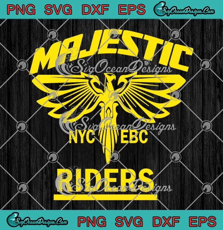 Majestic Riders NYC EBC SVG - Majestic Riders Trending SVG PNG EPS DXF PDF, Cricut File