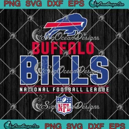 NFL National Football League SVG - Buffalo Bills American Football SVG PNG, Cricut File