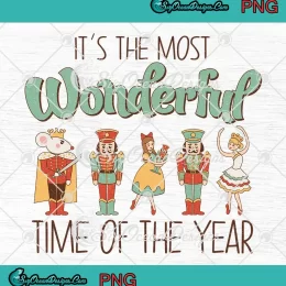 Nutcracker Ballet Christmas Holiday PNG - It's The Most Wonderful Time Of The Year PNG JPG Clipart, Digital Download