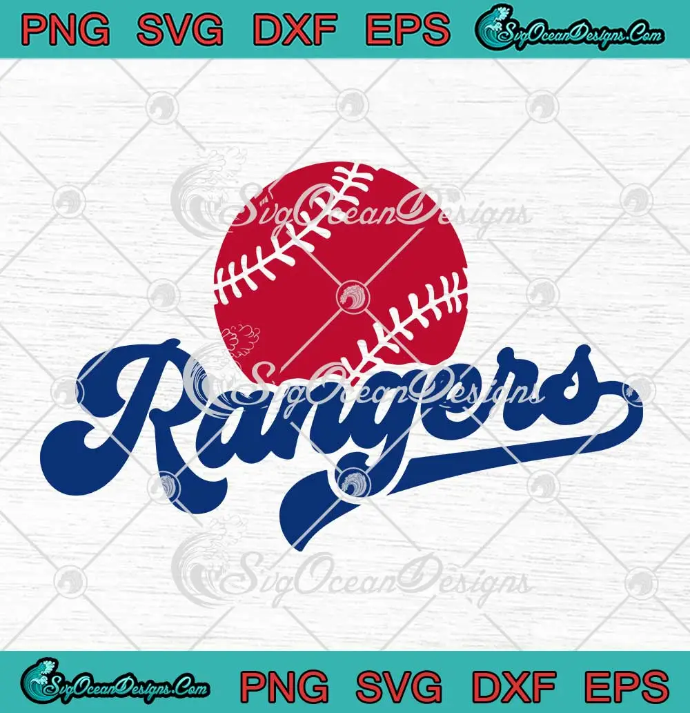 Texas Rangers MLB Baseball SVG - Texas Rangers Sports SVG PNG, Cricut File