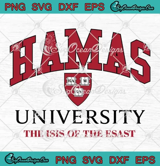 Dave Portnoy Hamas University SVG - The ISIS Of The East SVG PNG, Cricut File