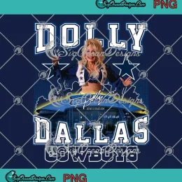Dolly Parton Dallas Cowboys Signature PNG - Dolly Parton Live AT&T Stadium PNG JPG Clipart, Digital Download
