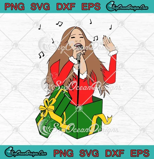 Mariah Carey Christmas Tour 2023 SVG - Queen Of Christmas SVG PNG, Cricut File