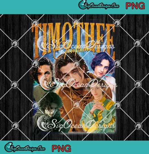 Timothee Chalamet Retro Vintage PNG - Lil' Timmy Tim PNG JPG Clipart, Digital Download
