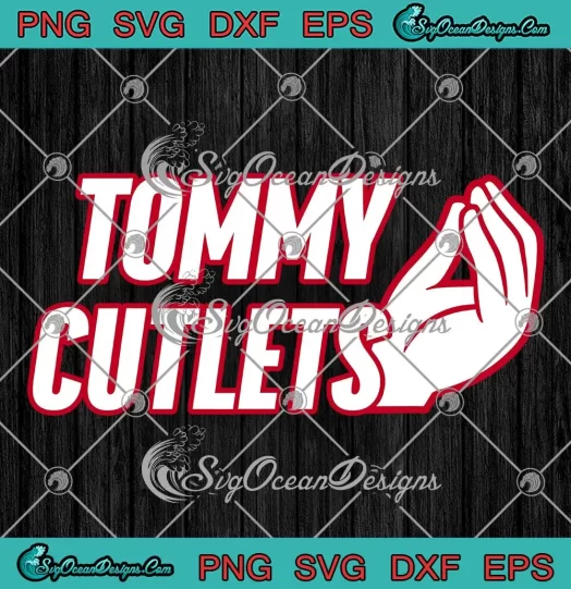 Tommy Cutlets Hand Tommy DeVito SVG - Italian Hand Gestures NY Giants SVG PNG, Cricut File