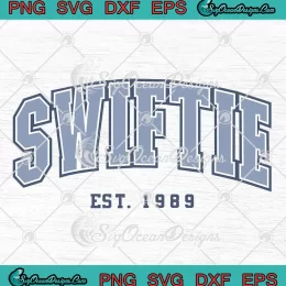 Vintage Swiftie Est. 1989 SVG - Taylor Swift Swiftie SVG PNG, Cricut File