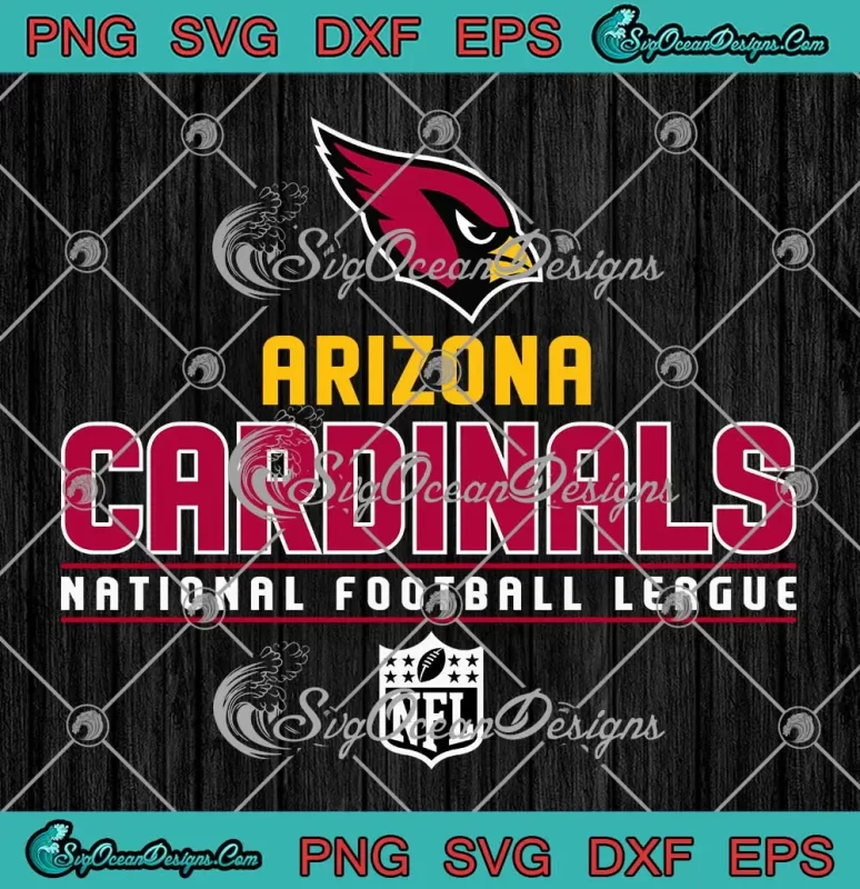 Arizona Cardinals Team NFL Logo SVG - National Football League SVG PNG ...