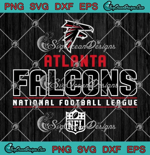 Atlanta Falcons NFL Logo Team SVG - National Football League SVG PNG, Cricut File