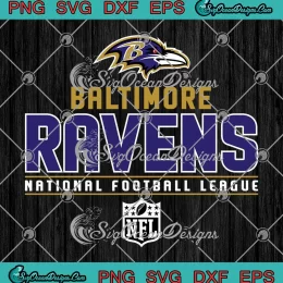 Baltimore Ravens NFL Logo SVG - National Football League SVG PNG, Cricut File