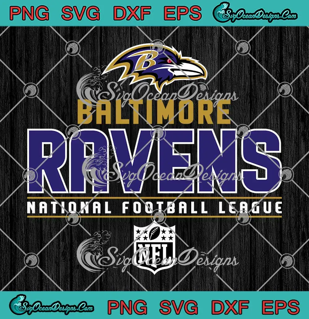 Baltimore Ravens NFL Logo SVG - National Football League SVG PNG ...