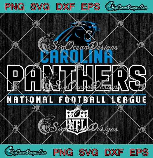 Carolina Panthers NFL Logo Team SVG - National Football League SVG PNG, Cricut File