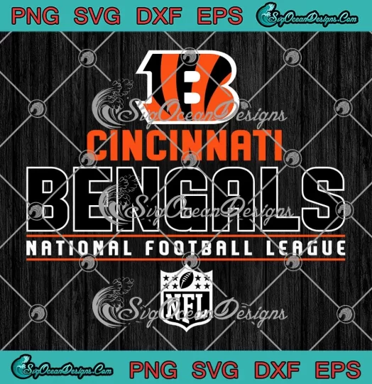 Cincinnati Bengals NFL Logo SVG - National Football League SVG PNG, Cricut File